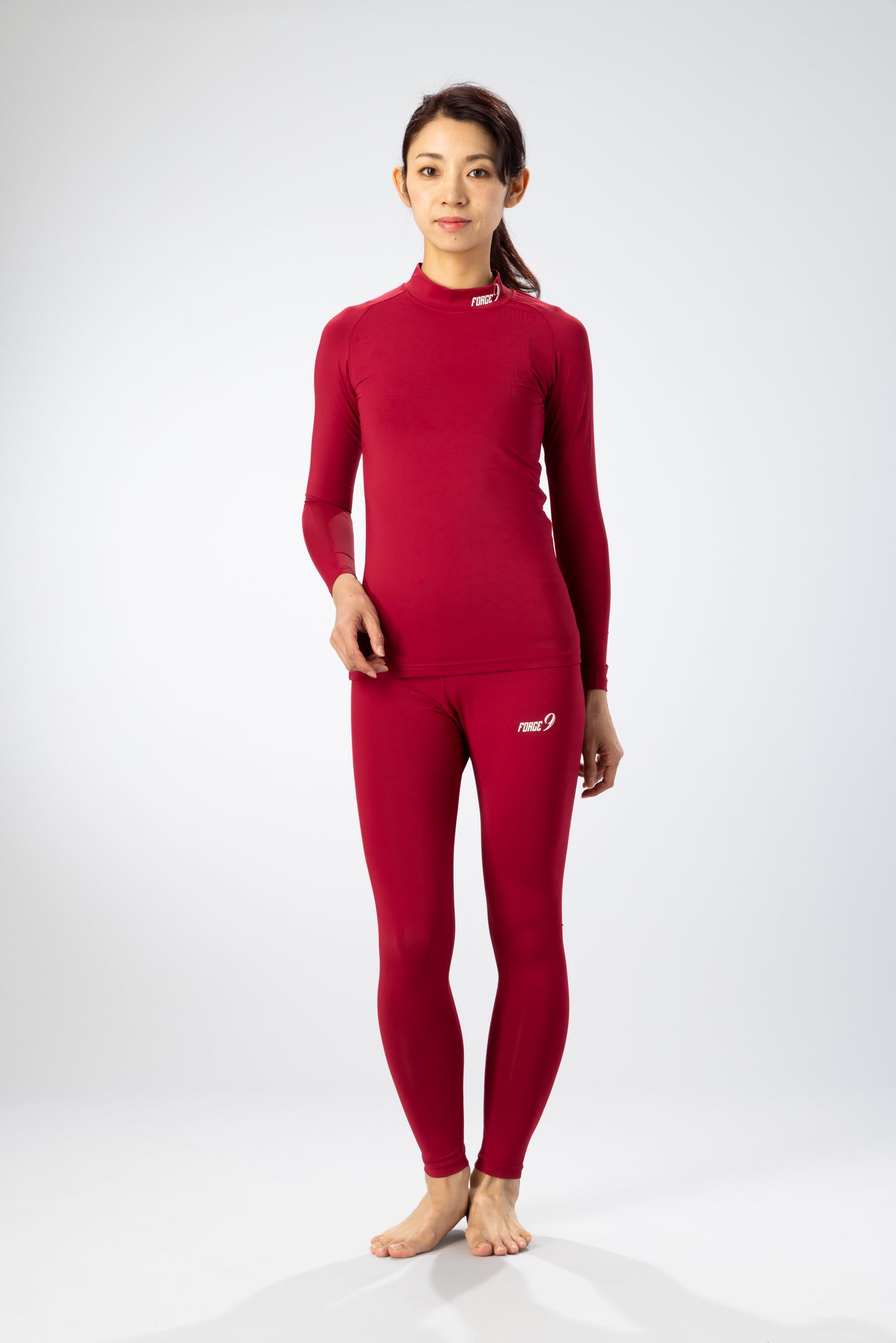 Underwear for warm-up suit [long shirt for women]