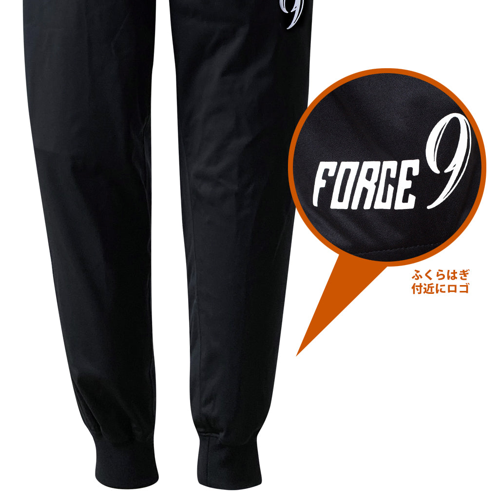 Force9 warmup-suits_pants_Black